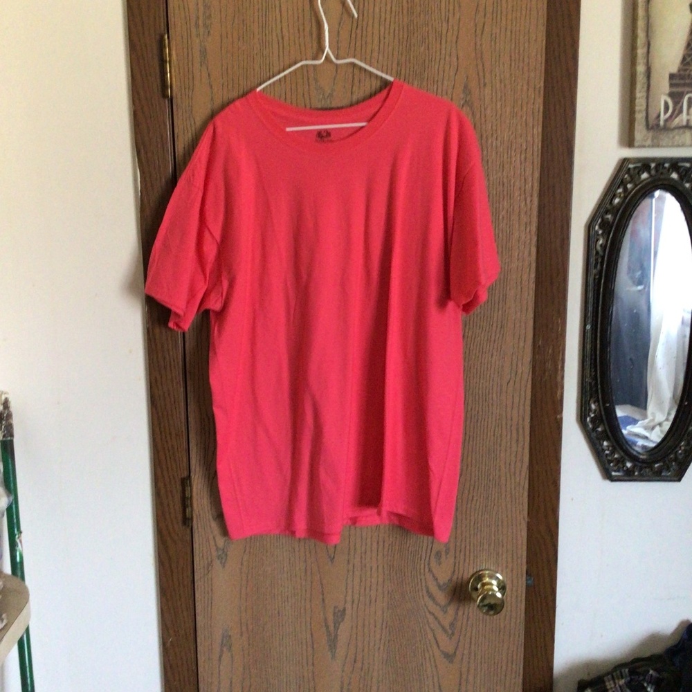 Hot pink tee shirt